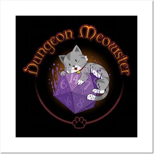 Dungeon Meowster Posters and Art